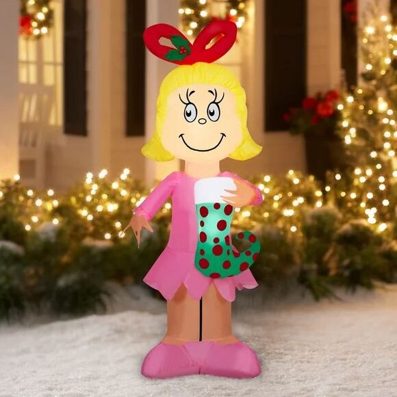 Cindy Lou Who Christmas Inflatablenull
